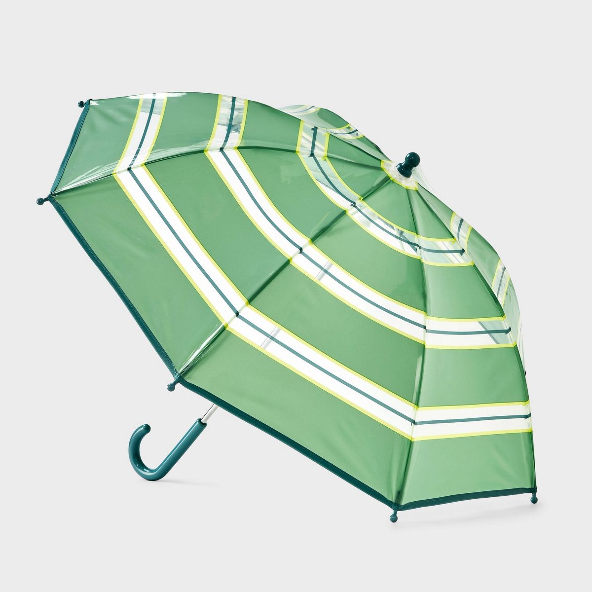 Boys' Striped Stick Umbrella - Cat & Jack™ Green