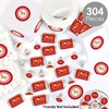 Big Dot of Happiness 2026 Year of the Horse - Lunar New Year Candy Favor Sticker Kit - 304 Pieces - 2 of 4