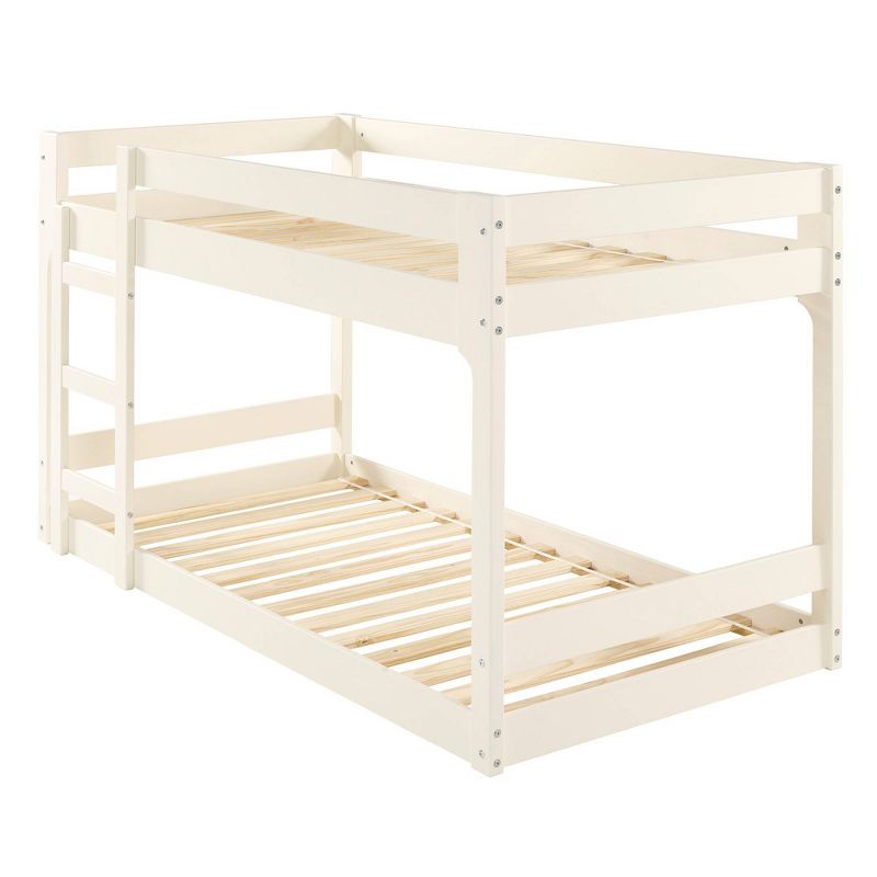 Twin Over Twin Indy Contemporary Solid Wood Bunk Bed - Saracina Home, 4 of 12