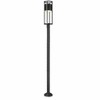 Z-Lite Luca 1 - Light Post Light in  Black - 3 of 4