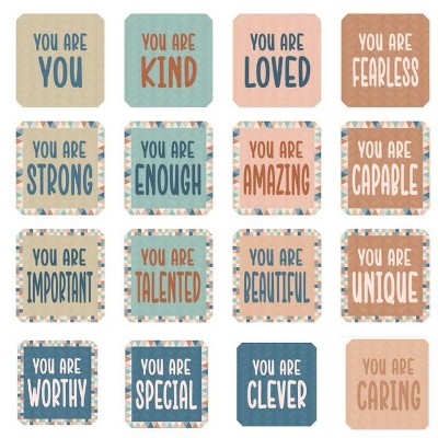 4E's Novelty 32 Pcs Boho Affirmation Wall Decor Classroom, Growth Mindset Boho Classrooms