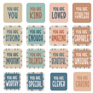 4E's Novelty 32 Pcs Boho Affirmation Wall Decor Classroom, Growth Mindset Boho Classrooms - 1 of 1