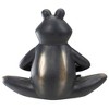 Northlight 11" Yoga Frog in  Sukhasana Position Outdoor Garden Statue - 4 of 4