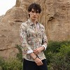 Campus Sutra Men Men's Multicolour Artistic Botanical Shirt - 3 of 4
