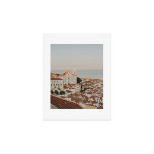Deny Designs Hello Twiggs Pink Sunset in Lisbon Art Print - 1 of 4