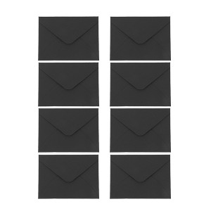 Unique Bargains Invitation Envelopes for Greeting Cards Wedding Birthday Christmas Small Linen Texture 10 Pcs - 1 of 4