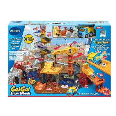 VTech Go! Go! Smart Wheels Speedy Spiral Construction Tower Track Set_14