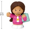 Fisher-Price Little People Backpack Girl Character Figure for Toddlers & Kids - 2 of 4