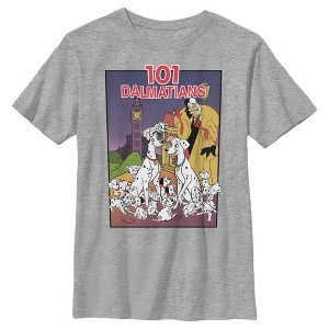 Boy's One Hundred and One Dalmatians Movie Poster T-Shirt - 1 of 4