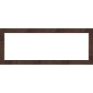 Amanti Art Wildwood Brown Narrow Framed Magnetic Dry Erase Board - 1 of 4