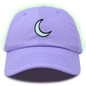 Dalix Moon Embroidered Crescent Astronomy Night Cotton Dad Hat Baseball Cap Adjustable Womens - 1 of 4