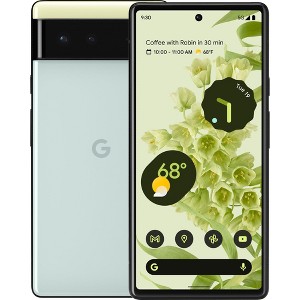 Refurbished: Google Pixel 6 (2021) - 128GB, Unlocked All Carriers - Sorta Seaform (GA02910-US) - Refurbished - 1 of 4