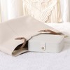 Unique Bargains Small Portable PU Leather Travel Jewelry Box - 4 of 4