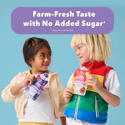 Once Upon a Farm Berry Berry Organic Dairy-Free Kids' Smoothie - 16oz/4ct