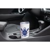 Elanze Designs 20 oz Stainless Steel On the Go Insulated Travel Tumbler With Push Top Lid, The Captain Boat Anchor White - 3 of 4