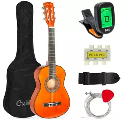 Best Choice Products 30in Kids Acoustic Guitar Beginner Starter Kit with Tuner, Strap, Case, Strings