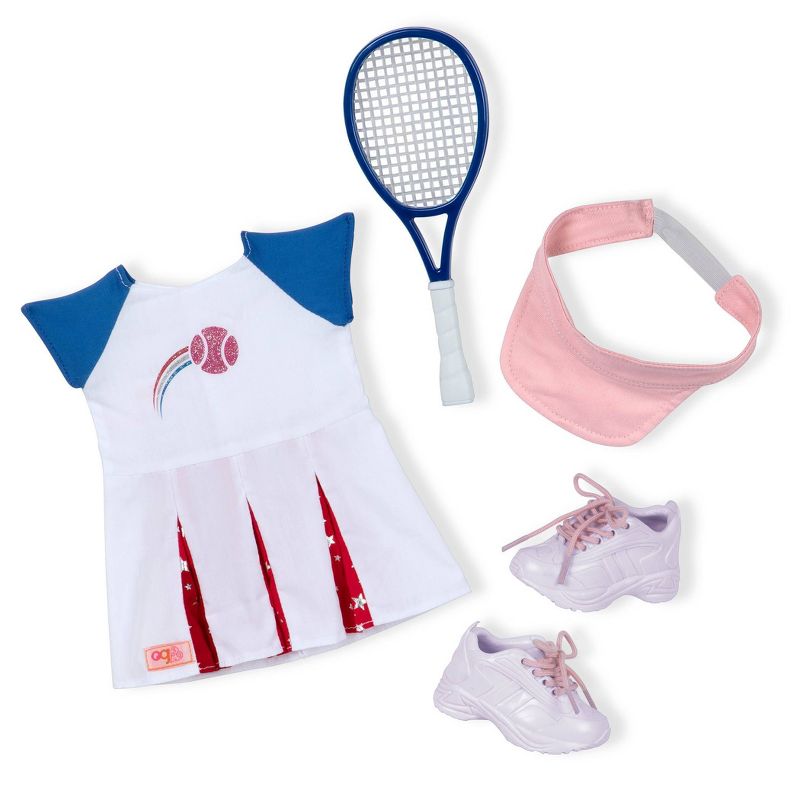 Our Generation Athletic Team Series 18&#34; Tennis Player Doll - Imene, 5 of 7