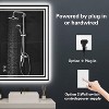 LED Bathroom Mirror with Lights-Anti-Fog Dimmable 3-Color Smart Vanity Mirror, Wall Mounted with Memory Function - 3 of 4