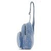 Olivia Miller Women's Sling Bag - Denim Blue - BLUE/ DENIM - 3 of 4