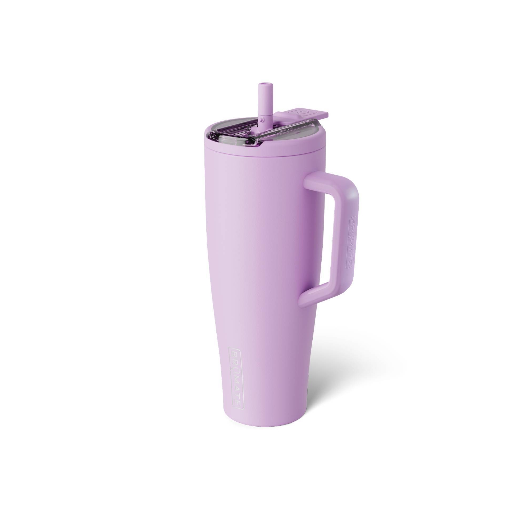 BruMate 40fl oz Stainless Steel Era Flip Straw Tumbler - Lavender
