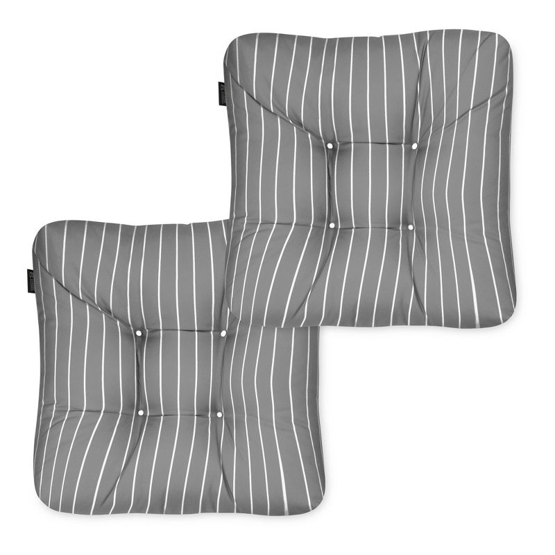 19"x19" 2pc Outdoor Seat Cushion Set - Classic Accessories, 1 of 6