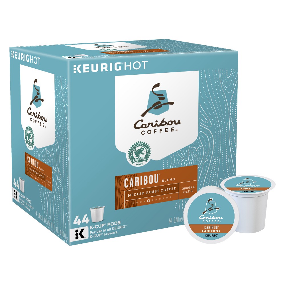 Best By 19 Apr 2023 - Keurig® K-Cup® Pod Caribou Coffee Medium Roast Coffee - 44-pk., Multicolor