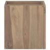 vidaXL Wall-mounted Bathroom Cabinet 18.1 in.x10 in.x15.7 in. Solid Wood Teak - 3 of 4