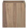 vidaXL Wall-mounted Bathroom Cabinet 18.1 in.x10 in.x15.7 in. Solid Wood Teak - image 3 of 4