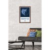 Trends International NBA Memphis Grizzlies - Logo 21 Framed Wall Poster Prints - 2 of 4
