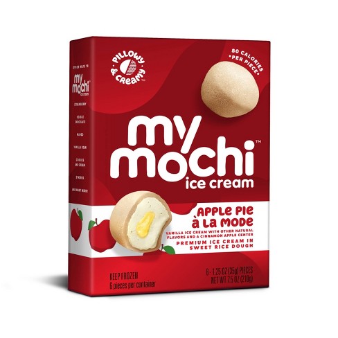 My/Mo Mochi Ice Cream Apple Pie A La Mode - 6ct