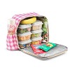 Fit & Fresh Wichita Classic Gingham Lunch Bag - Pink - 2 of 4