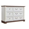 NicBex Drawers Dresser for Bedroom,Farmhouse Dresser,MDF Dressers for Kids Room,Living Room,Entry and Hallway,Walnut - 4 of 4