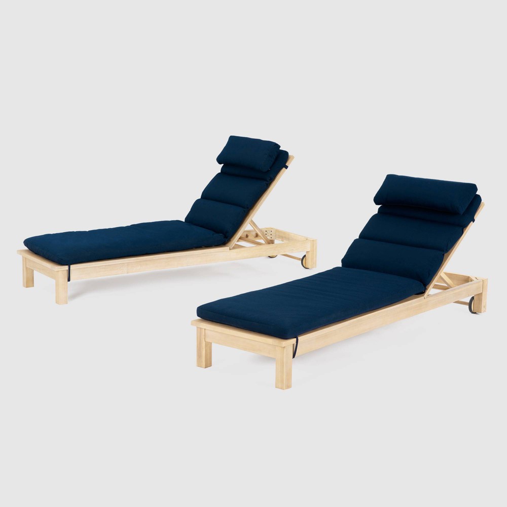 Kooper Chaise Lounges - Navy - RST Brands