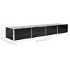 vidaXL Garden Raised Bed Galvanized Steel, Garden Planter for Flowers, Raised Flower Bed, Weather-resistant - 2 of 4