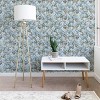 Ninola Design Painting Watercolor Stains Wallpaper Blue - Deny Designs - 2 of 3