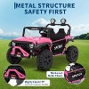 24V Kids Electric Ride-on Truck with Parent Remote Control, Spring Suspension, Parent Safety Brake, Storage, Off-Road Toy Car for Toddlers - 2 of 4