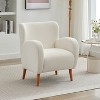 Christopher Knight Home Almador Modern Fabric Wingback  Accent Chair - image 2 of 4