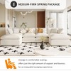 Modern Large U-Shape Sectional Sofa, 2 Large Chaise with Removable Ottomans for Living Room - 2 of 4