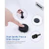 PAGED Bathroom Faucet with 360 Degree High Arc Swivel Spout, 2-Handle Bathroom Sink Faucet with Pop Up Drain & Supply Hoses - 3 of 4