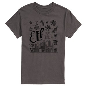Men's - Elf - Doodle Logo Short Sleeve Graphic T-Shirt - 1 of 4