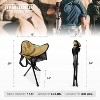 TravelChair Slacker™ Stool – 1389V-RCYCL, Portable Tripod Chair for Outdoor Adventures - 2 of 4