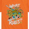 Boys' - Teenage Mutant Ninja Turtles - What Rules Short Sleeve Graphic T-Shirt - 2 of 4