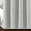 72"x72" Farmhouse Vintage Striped Yarn Dyed Cotton Shower Curtain - Lush Décor - 4 of 4