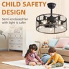 Gulches 19.7In Classic Ceiling Fan with Light - 2 of 4