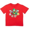 SUPER MARIO Nintendo Yoshi Mario T-Shirt and Mesh Shorts Outfit Set Toddler - image 3 of 4