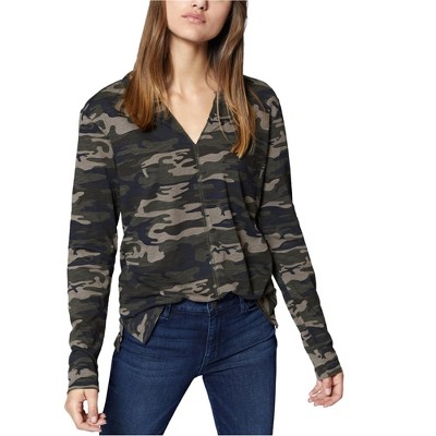 Sanctuary Clothing Womens Camo Basic T-Shirt