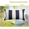 Majestic Home Goods,Pillow Vertical Stripe - 4 of 4