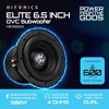 Hifonics ELITE 6.5 Inch Car Mount Subwoofer with Dual 4 Ohm Voice Coil Speaker 600 Watt Peak Power Mobile Amplifier System, Black - 2 of 4