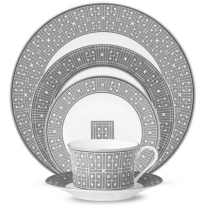 Noritake Infinity Graphite 5-Piece Place Setting
