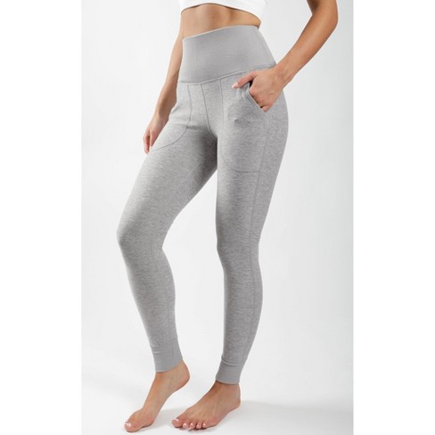 90 Degree By Reflex - Womens Soft and Comfy Brushed Jogger